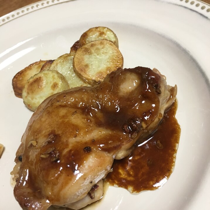 鶏モモ肉の花山椒中華ソース レシピ 作り方 By Mayu 12 楽天レシピ 鶏モモ肉の花山椒中華ソース レシピ 作り方 By Mayu 12 楽天レシピ